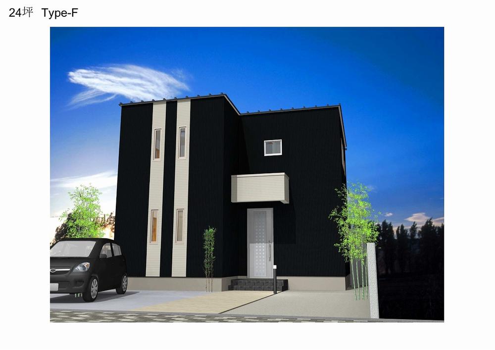 Building plan example (Perth ・ appearance). Building plan example (No. 1 place) building price 9.96 million yen, Building area 79.48 sq m
