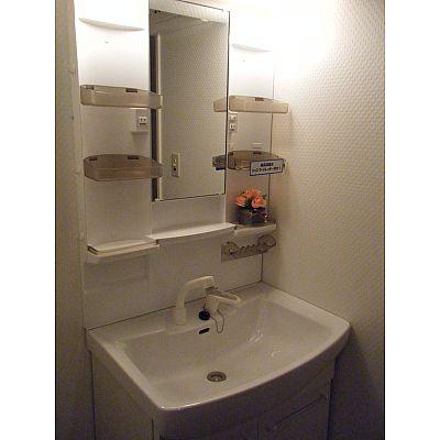 Wash basin, toilet. I had made vanity!