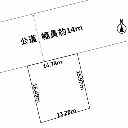 Compartment figure. Land price 13.8 million yen, Land area 239.38 sq m