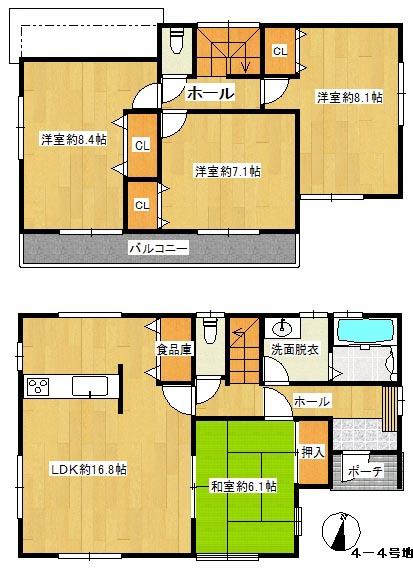 Other. 4-4 Building, Floor plan