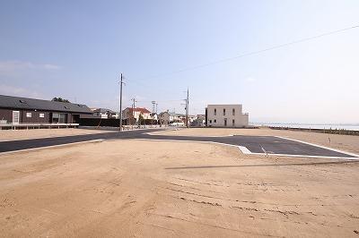 Local land photo. Seaside subdivision surrounded by the sun and the sea. Local (February 2012) Shooting