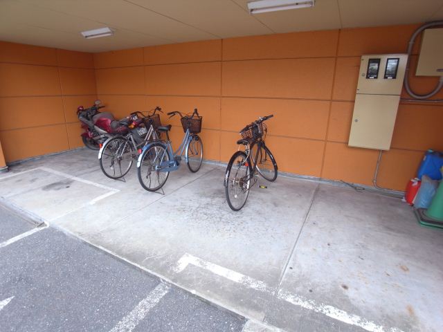 Other room space. Bicycle-parking space