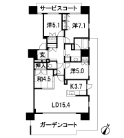 Floor: 4LDK + TR, the occupied area: 94.38 sq m, Price: 32,300,000 yen ~ 37,200,000 yen