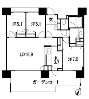 Floor: 3LDK + TR, the occupied area: 83.49 sq m, Price: 26,900,000 yen ~ 31.5 million yen