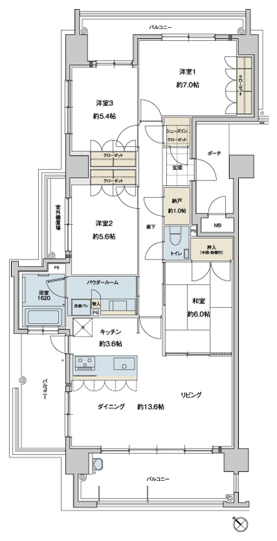 Floor: 4LDK, the area occupied: 96.8 sq m, Price: 34,627,776 yen