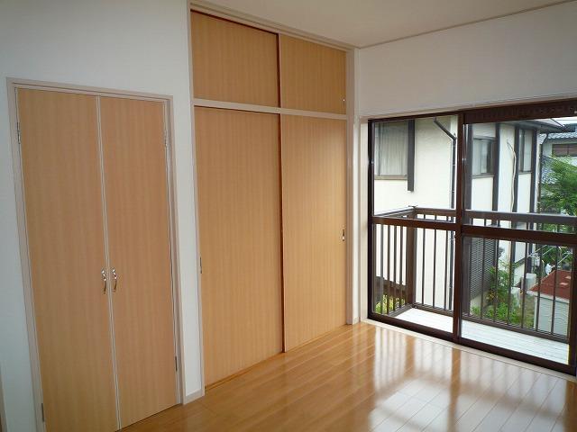 Non-living room.  ☆ Second floor Western-style room 6 Pledge ・ Balcony