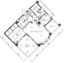 Floor plan. 4LDK, Price 19.3 million yen, Footprint 103.22 sq m , Balcony area 42.49 sq m