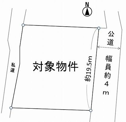 Compartment figure. Land price 22 million yen, Land area 456.19 sq m