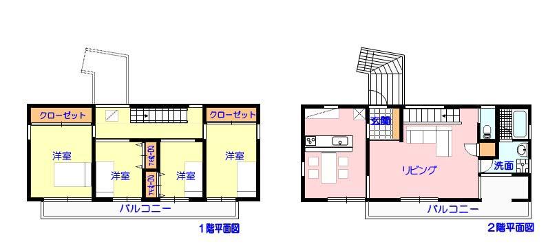 Floor plan. Price 37,900,000 yen, 4LDK, Land area 383.14 sq m , Building area 117.69 sq m
