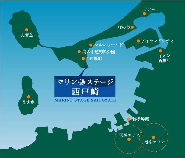 Local guide map. Local guide map Understandable if you type ", Higashi-ku, Fukuoka Saitozaki 2-29-1" to the car navigation system is when you come to the local