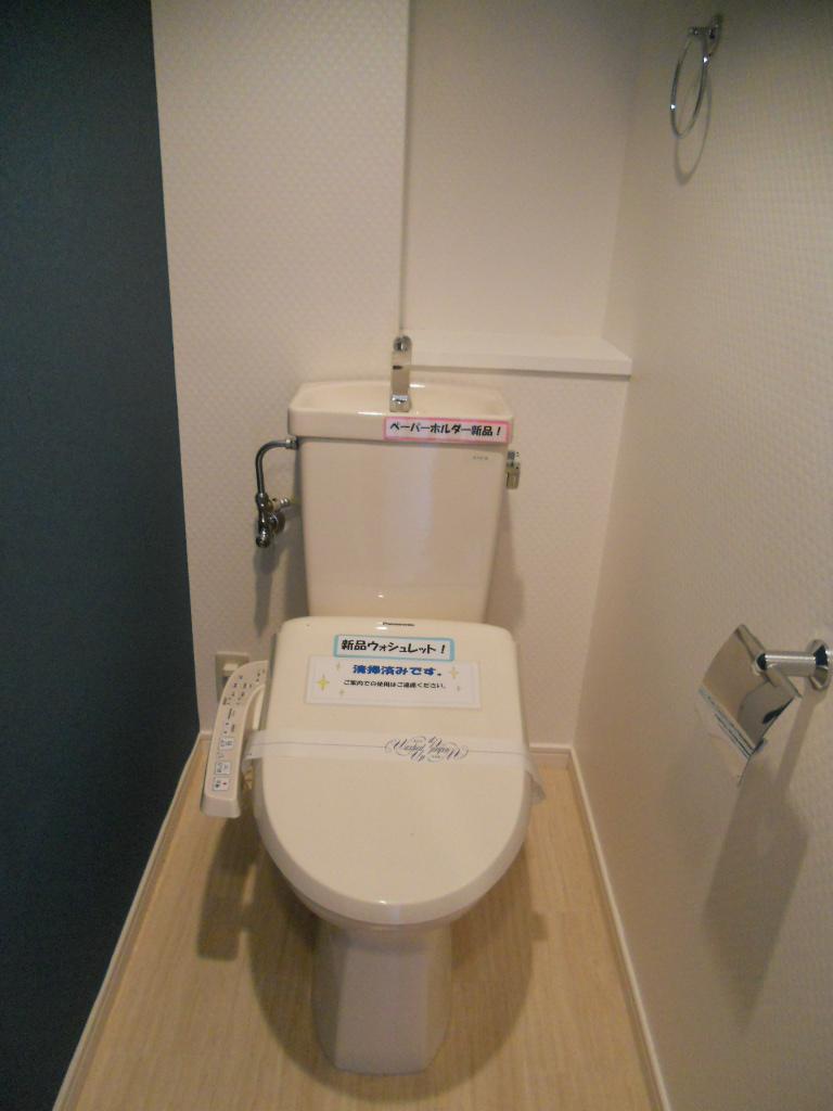 Toilet. It has been replaced with cleaning function with toilet seat