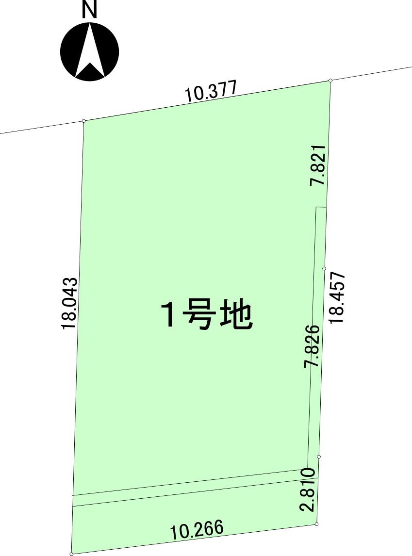 Compartment figure. 26,800,000 yen, 4LDK, Land area 185.52 sq m , Building area 101.02 sq m