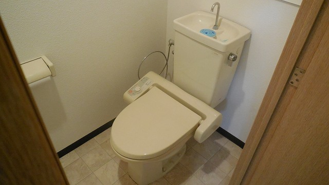 Other room space. Shower toilet
