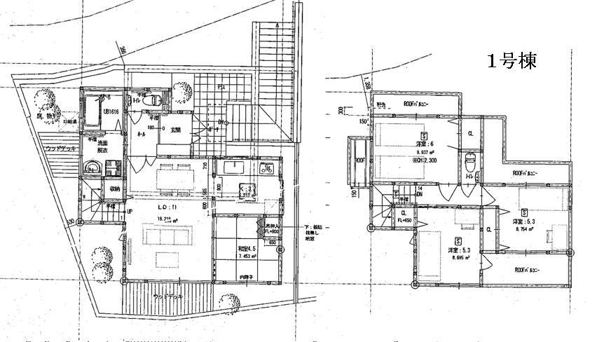 Floor plan. 31,800,000 yen, 4LDK, Land area 112.23 sq m , Building area 85.29 sq m 1 Building Floor Plan