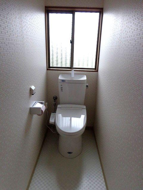 Toilet. Washlet exchange already