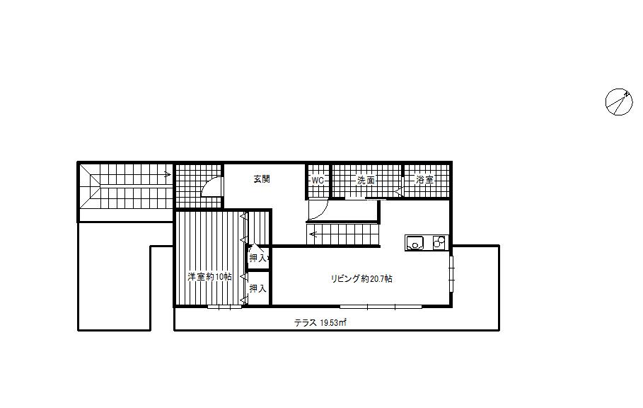Floor plan. 81,800,000 yen, 4LDK + S (storeroom), Land area 523.17 sq m , Building area 310.79 sq m 2 floor