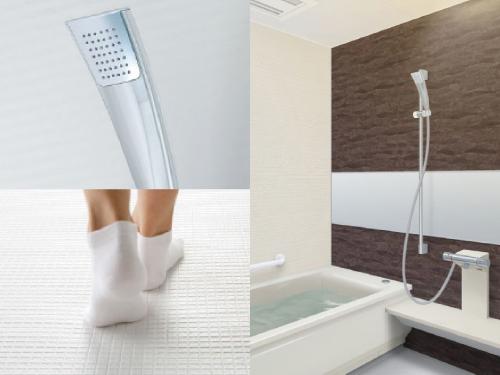 Other Equipment. Karari floor ・ Thermos bathtub ・ Water-saving shower ・ Bathroom heating dryer ・ That is a system bus high-feature-packed, such as clean door.