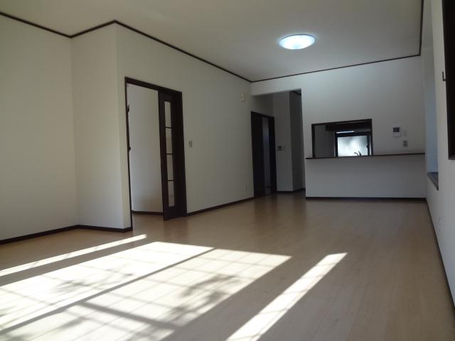 Living. Living room overlooks from the kitchen.