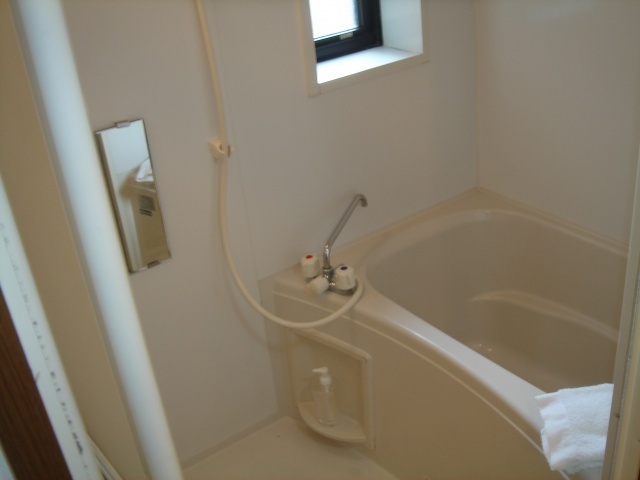 Bath. It is a good ventilation with unit bus window