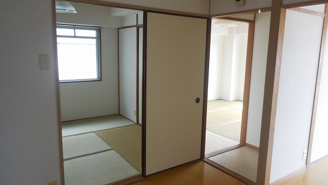 Living and room. Bright Japanese-style room