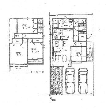 Floor plan. 29,800,000 yen, 4LDK, Land area 112.34 sq m , Building area 89.64 sq m