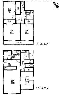Floor plan. 27,980,000 yen, 4LDK, Land area 166.38 sq m , Building area 102.67 sq m   ◆ You can same day guidance