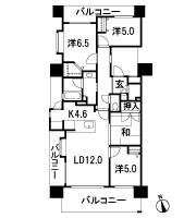 Floor: 4LDK, occupied area: 84.31 sq m, Price: 23,745,000 yen ~ 27,757,000 yen