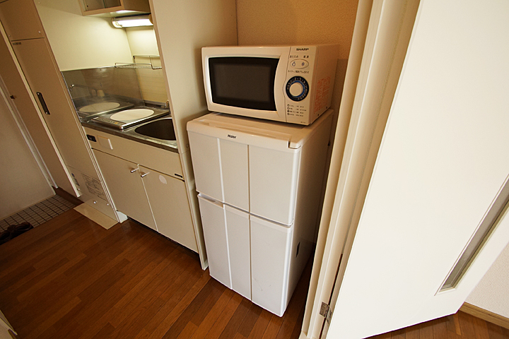 Kitchen. Kitchen (with appliances with a plan)