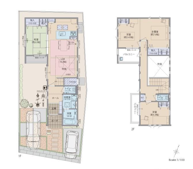 Floor plan. 47,880,000 yen, 4LDK, Land area 142.55 sq m , You might change part per building area 108.53 sq m plan drawings.