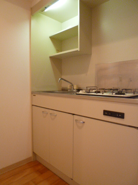 Kitchen. Two-burner stove installation type