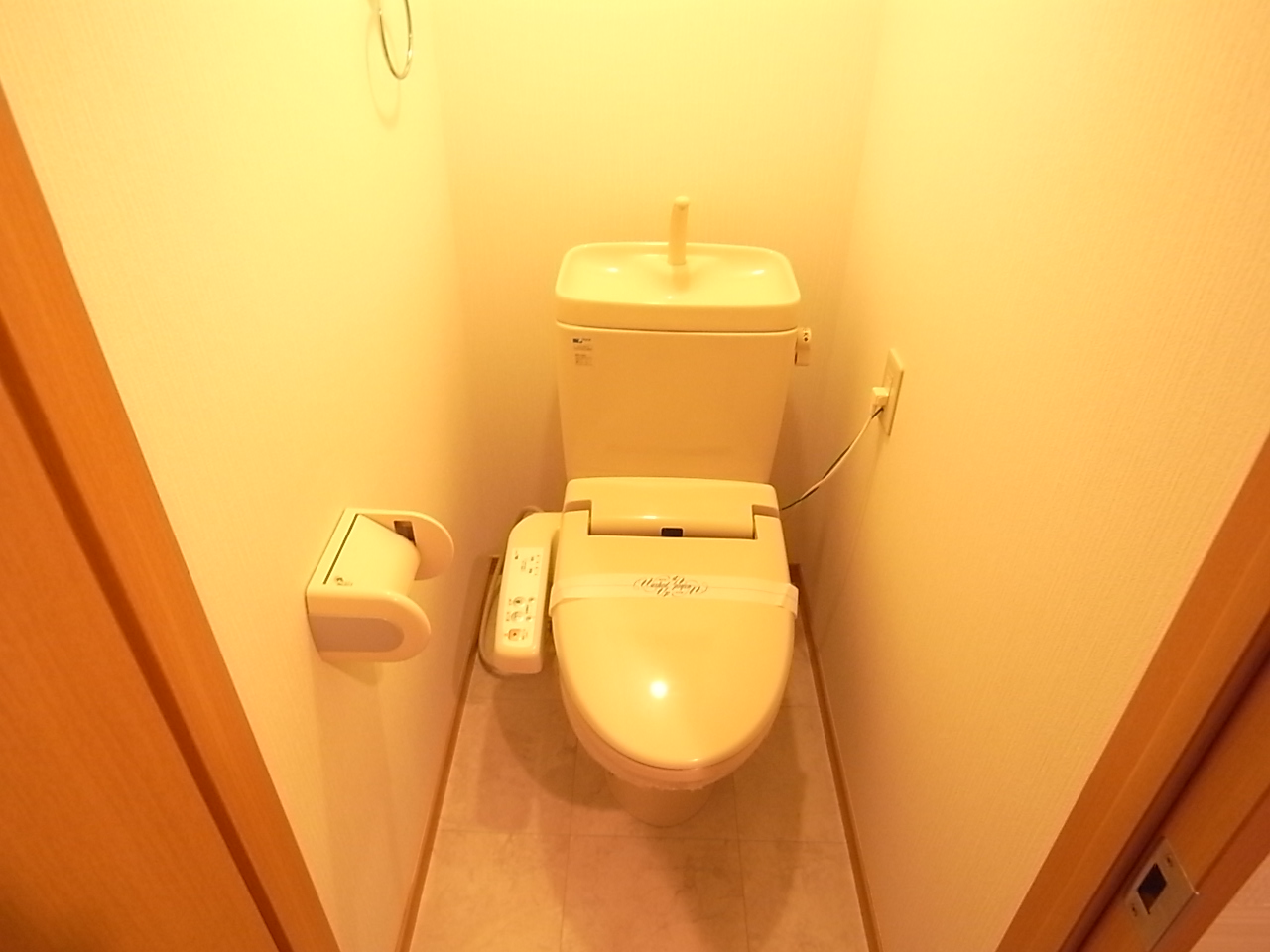 Toilet. With Washlet. 