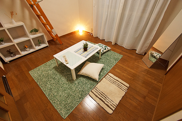 Living and room. Western-style (model room specification)