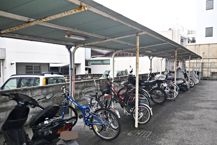 Other common areas. Bicycle-parking space