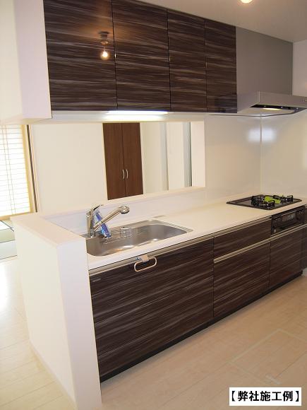 Same specifications photo (kitchen).  ☆ Our construction cases kitchen ☆