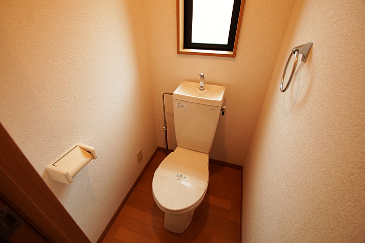 Toilet. Toilet (with ventilation window)