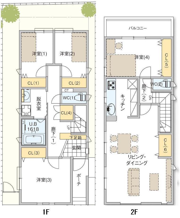 Floor plan. It is less than 10 minutes' walk from the 750m popular Beppu elementary school to Beppu elementary school.