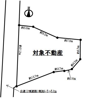 Compartment figure. Land price 34,900,000 yen, Land area 312.44 sq m