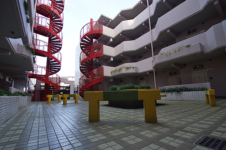 Other common areas. Common area courtyard