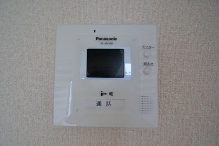 Security. TV monitor with intercom