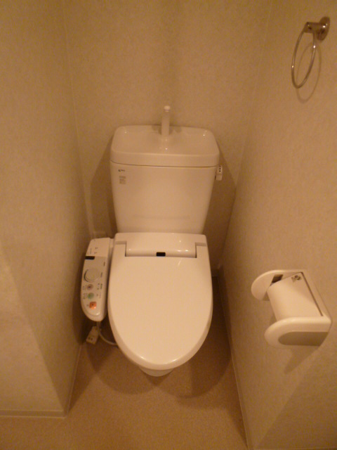 Toilet. There is also a bidet! 