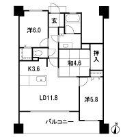 Floor: 3LDK, occupied area: 73.44 sq m, Price: 31,300,000 yen ~ 33,500,000 yen