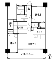 Floor: 3LDK, occupied area: 76.16 sq m, Price: 33,600,000 yen ~ 36,600,000 yen