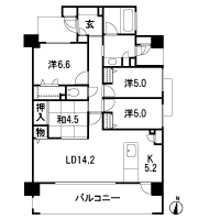 Floor: 4LDK, the area occupied: 94.9 sq m, Price: 43,800,000 yen ・ 47,900,000 yen