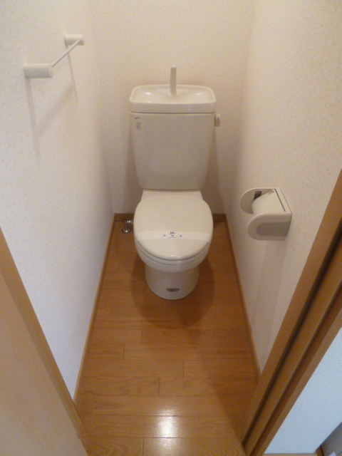 Toilet. It settles down space.