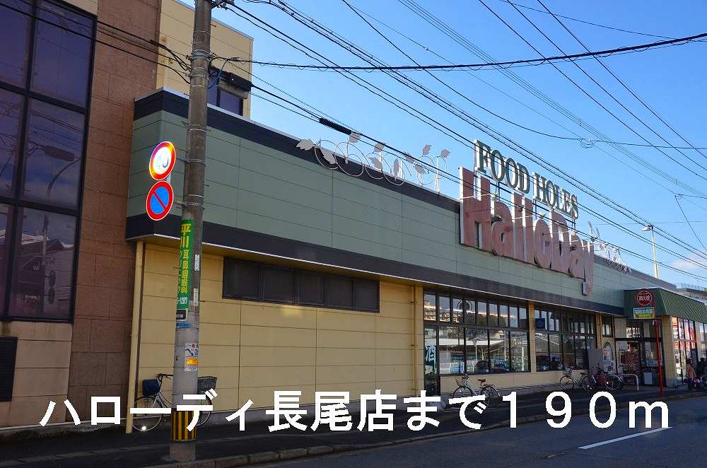 Supermarket. Harodi Nagao store up to (super) 190m