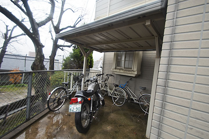 Other common areas. Bicycle-parking space