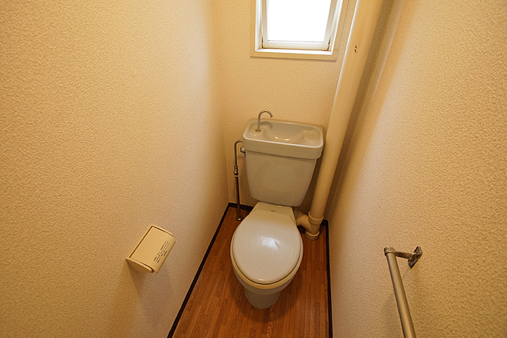 Toilet. Toilet (with ventilation window)