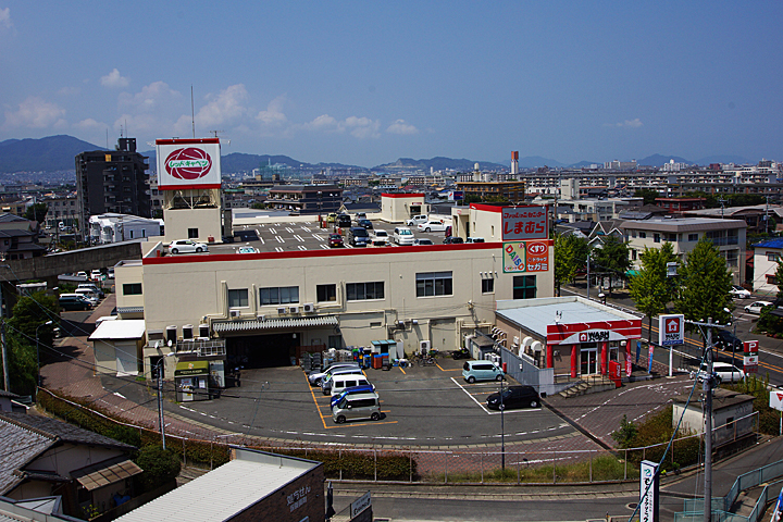 Supermarket. Red cabbage ・ Drugstore Segami to (super) 850m