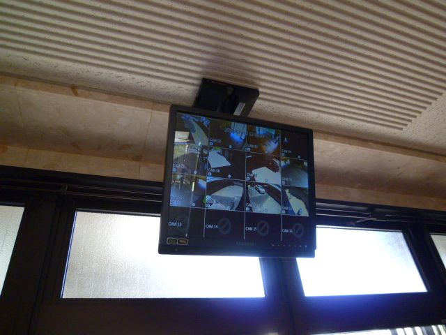 Security. surveillance camera