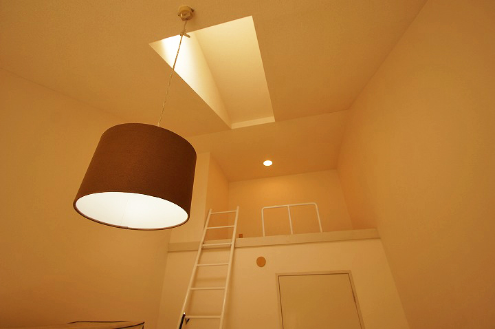 Living and room. loft ・ Skylight